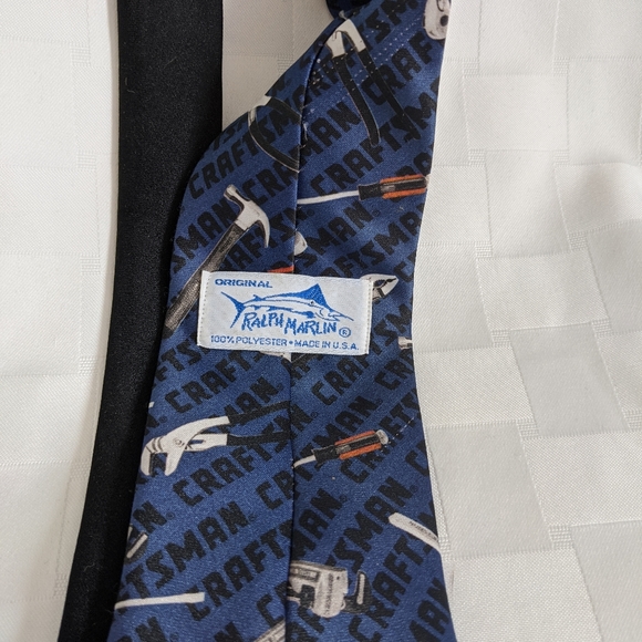 Vintage Craftsman Tools Tie - Picture 3 of 3